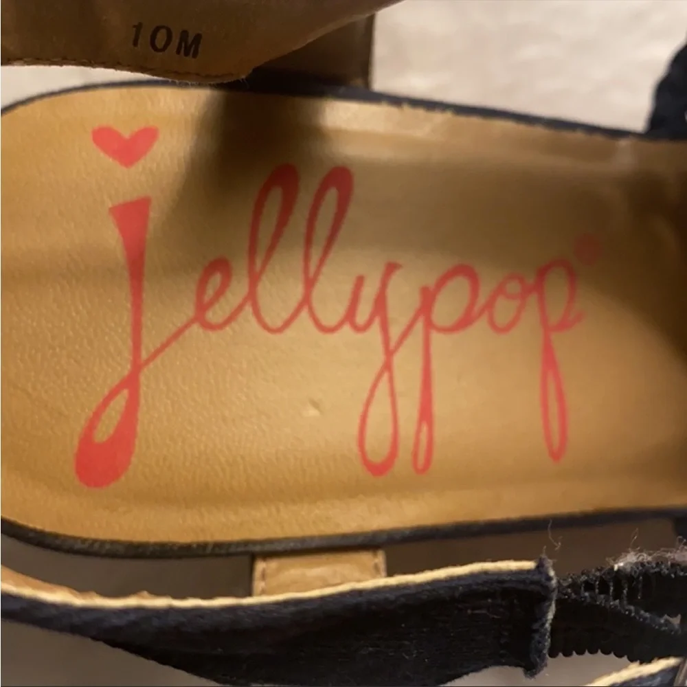 JELLYPOP Natural Woven Sling Back Cork Wedge Shoes - Picture 3 of 8